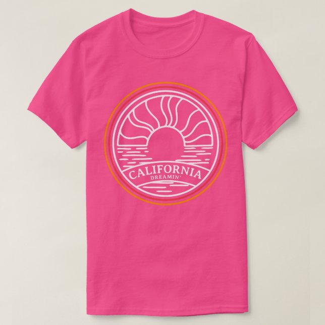 T-shirt California Dreamin 1 (Design devant)