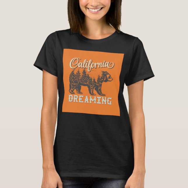 T-shirt California Dreaming (Devant)