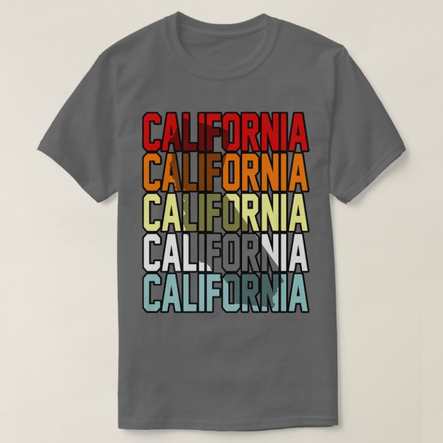T-shirt California Life  (Design devant)