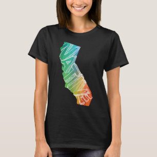 T-shirt California Love Native Colorful Shirt