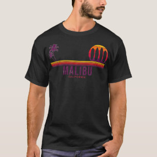 T-shirt California Malibu Vintage Surf 