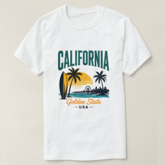 T-shirt California Pacific Coast Journey