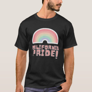 T-shirt California Pride LGBTQ Cute Rainbow Minimaliste Pr