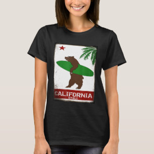 T-shirt California Republic Surf Design