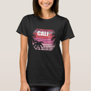 T-shirt California Retro Style Ca Usa 70s 80s