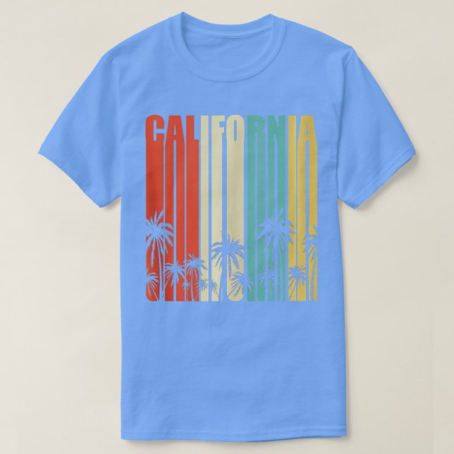 T-shirt California Retro Surfer Beach Cali Venice Tank To (Design devant)