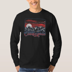 T-shirt California Rocky Mountains Vintage Extérieur Rando