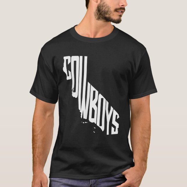T-shirt California State Cowboys (Devant)