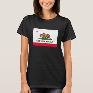 T-shirt California State Flag Design