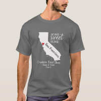 California State Love Home Sweet Home Carte person