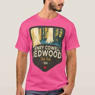 T-shirt California Treasures Badge 4 De 10 - Henry Cowell