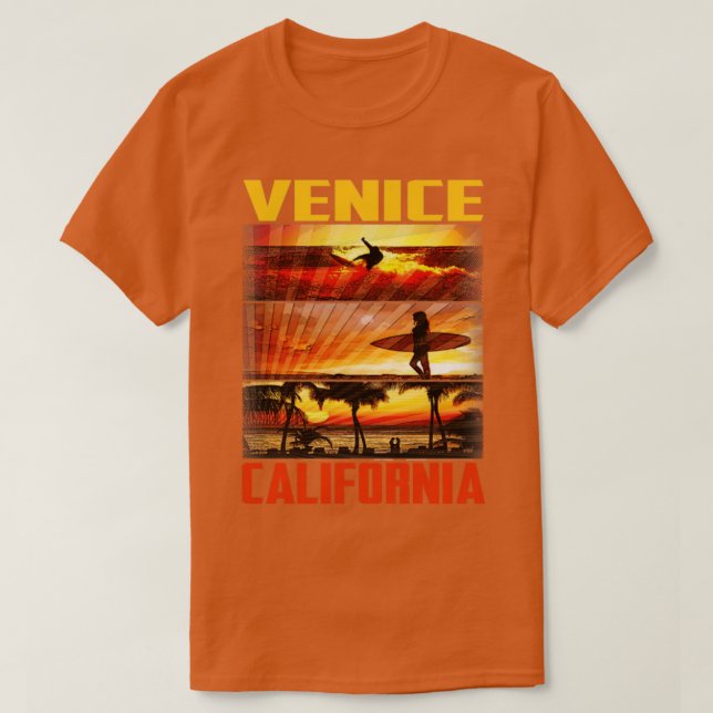 T-shirt California Venice Beach (Design devant)