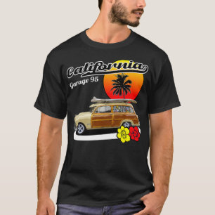 T-shirt California Woody Station Wagon