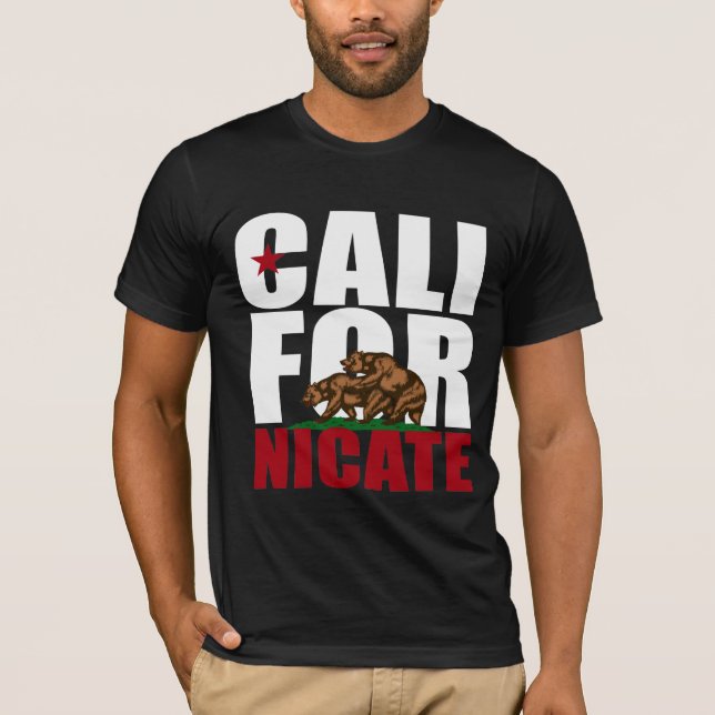 T-SHIRT CALIFORNICATE - (Devant)