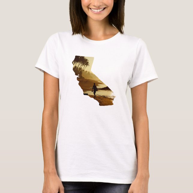 T-shirt Californie (Devant)