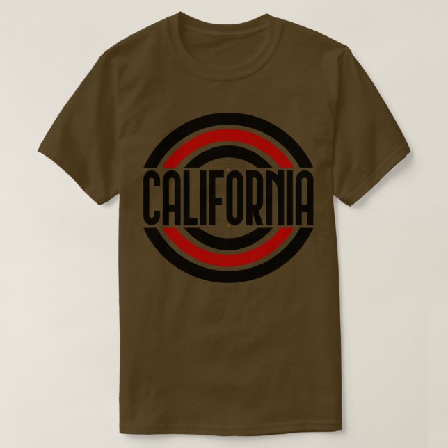 T-shirt Californie 10 (Design devant)