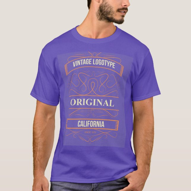 T-shirt Californie 1970 (Devant)