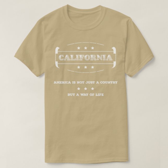 T-shirt californie (2) (Design devant)