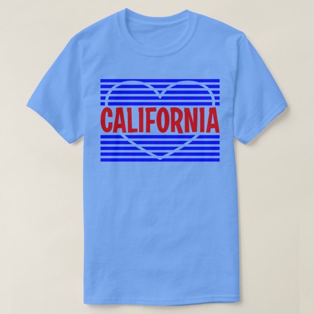 T-shirt Californie 3 (Design devant)