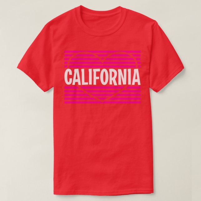 T-shirt Californie 6 (Design devant)