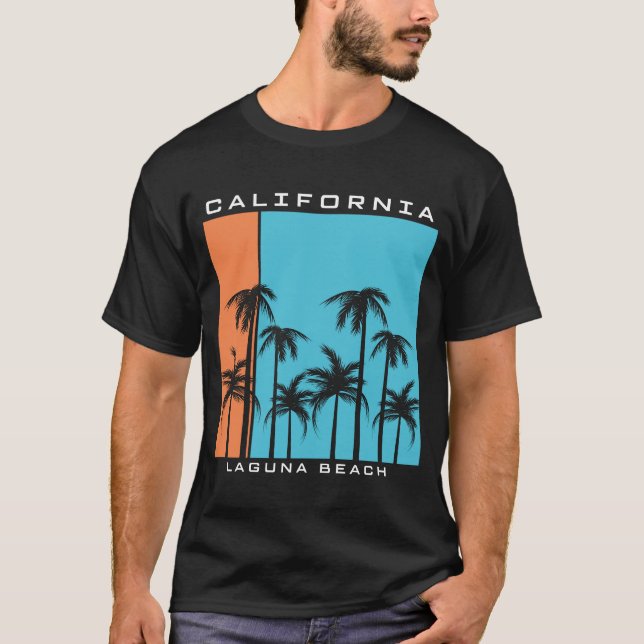 T-shirt  Californie Laguna Beach (Devant)
