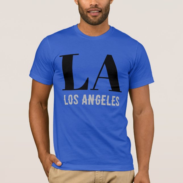 T-shirt Californie Los Angeles City USA Retro Vintage (Devant)