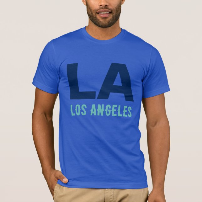 T-shirt Californie Los Angeles City USA Retro Vintage (Devant)