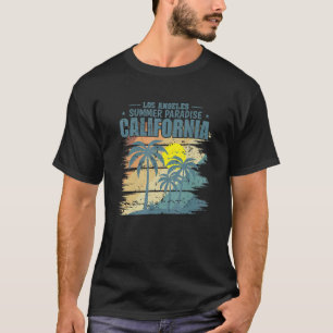 T-shirt Californie Los Angeles Summer Paradise USA