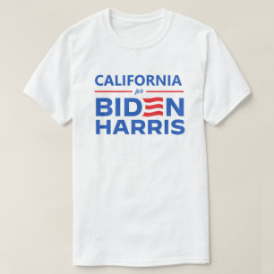 T-shirt Californie pour Biden Harris