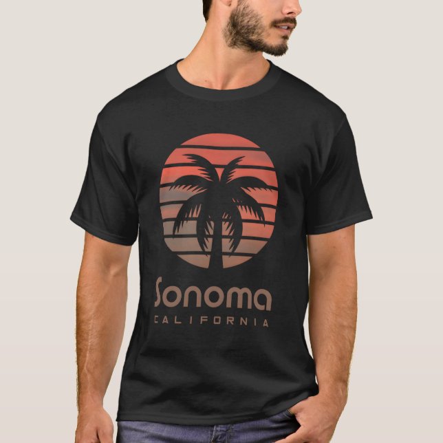 T-shirt Californie Sonoma (Devant)