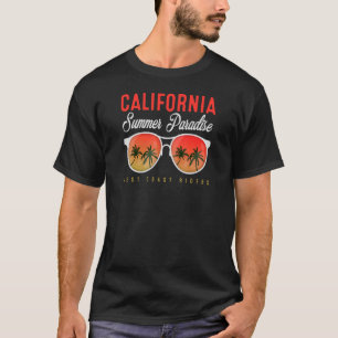 T-shirt Californie Summer Paradise Vacay Trier Vibes d'été