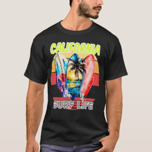 T-shirt Californie Surf Life