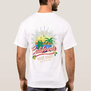 T-shirt Californie Surf Paradise