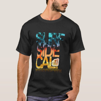 T-shirt Californie Surf Session Côté Cali Beach Sunset Oce