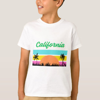 T-shirt californien pour enfants