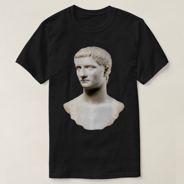T-shirt Caligula Gaius Empereur romain Rome antique Italie (Design devant)