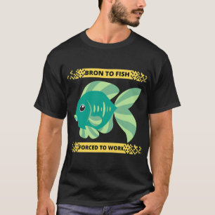 T-shirt Caliméro de Noël Xmas pêche chapeau de Père Noël v