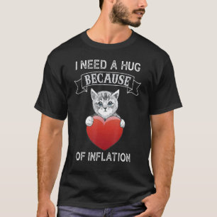 T-shirt Calin de chat Hug Inflation