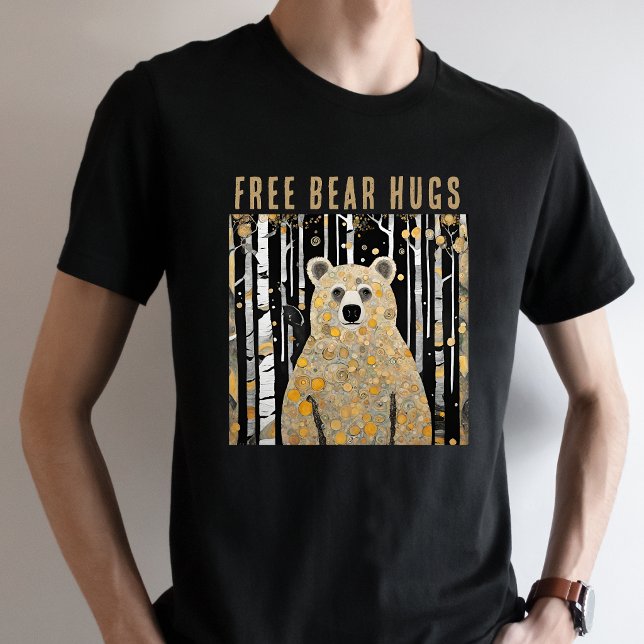 T-shirt Calin d'ours drôle et gratuit  (Créateur téléchargé)