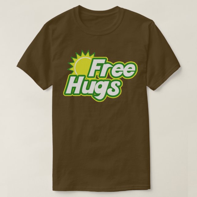 T-shirt câlinage libre (Design devant)