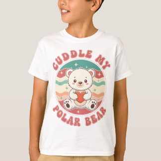 T-shirt Câline mon ours polaire
