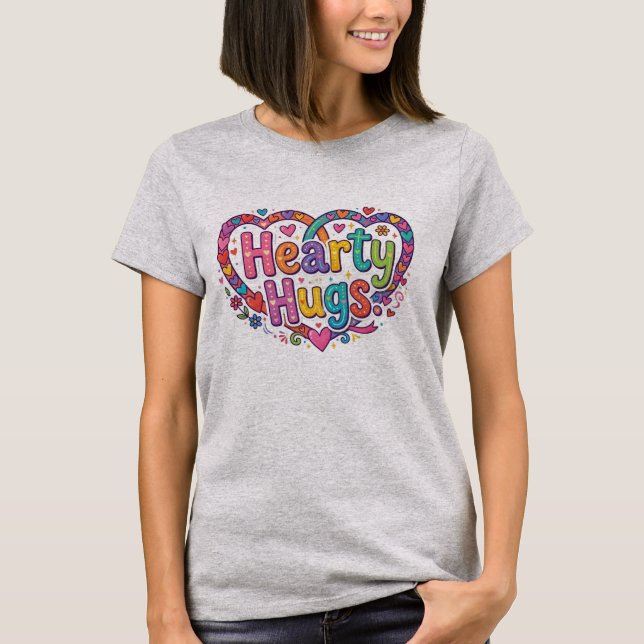 T-shirt Câlins Chaleureux (Devant)