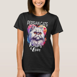 T-shirt Câlins de chat persan Amour de chat persan