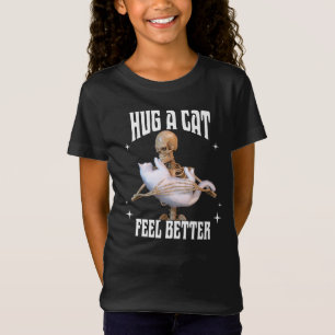 T-Shirt Câlins de chat pour se sentir mieux - Drôle d'art