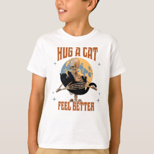 T-shirt Câlins de chat pour se sentir mieux Introverti hum