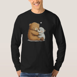 T-shirt Câlins en peluche doux pour ours en peluche et ani
