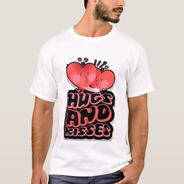 T-shirt Câlins Et Bisous (Devant)