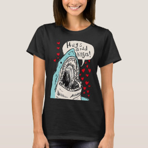 T-shirt Câlins et bisous du requin mignon