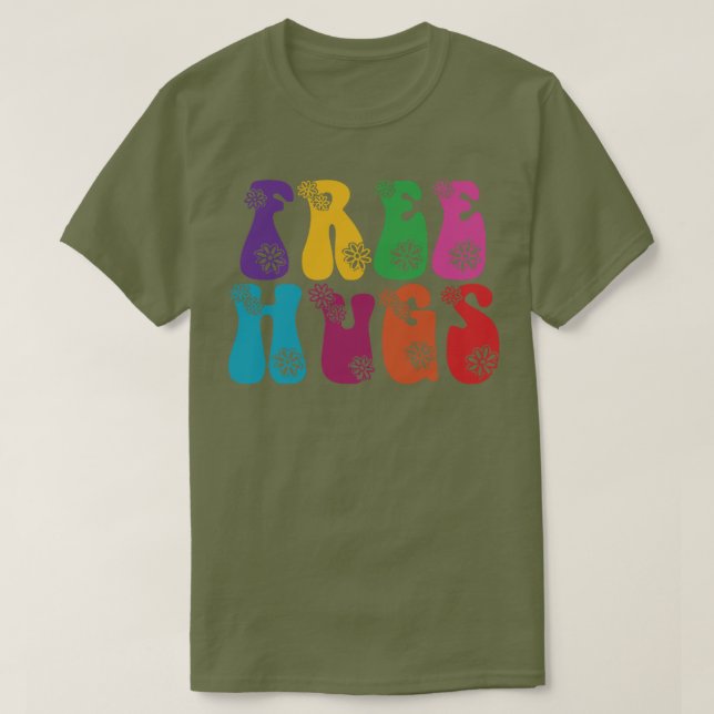 T-shirt Câlins gratuits (Design devant)