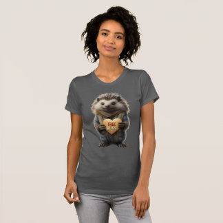 T-shirt Câlins Gratuits Porc-épic Drôle